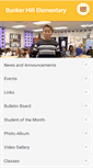 Mobile Screenshot of bunkerhillelem.org