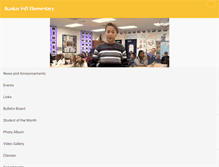 Tablet Screenshot of bunkerhillelem.org